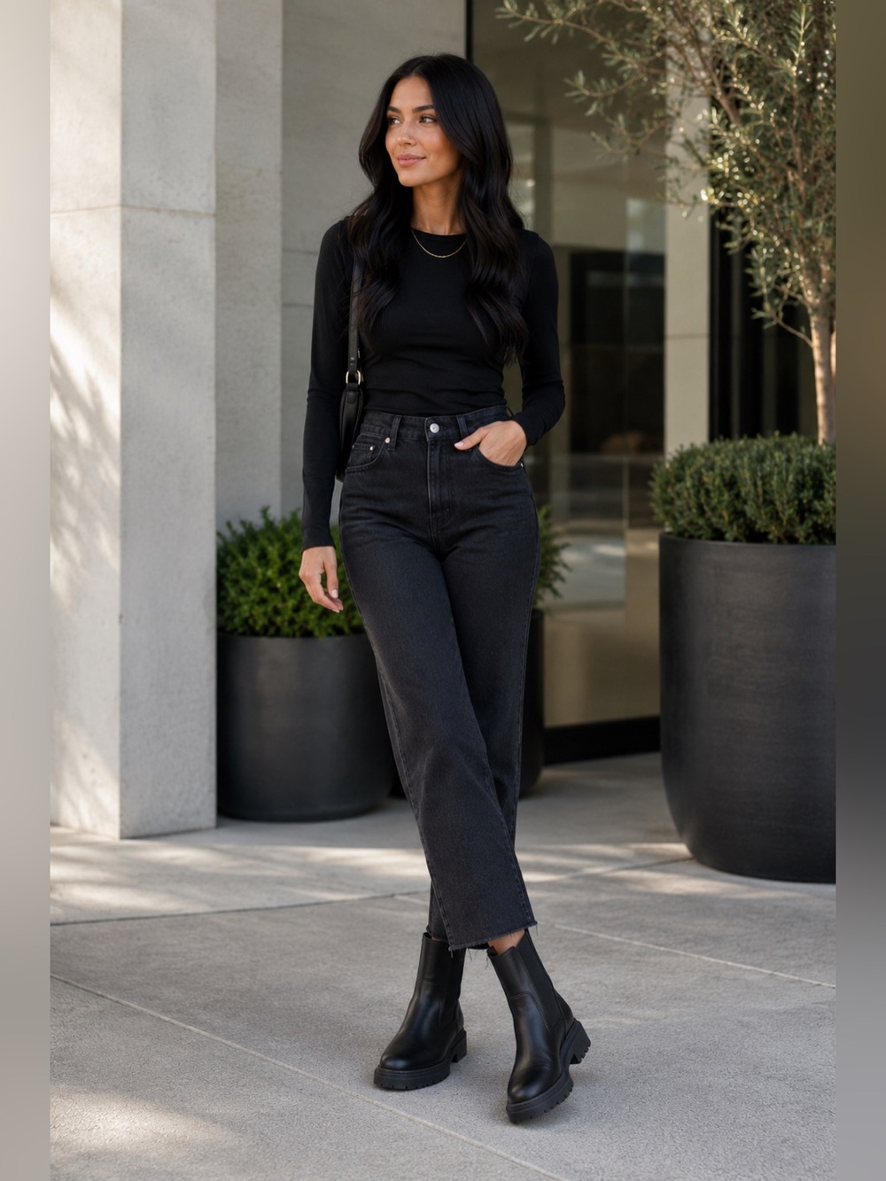 Good American | Chelsea Pull-On Boots